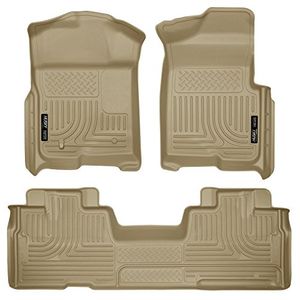Husky Liners Front y 2nd Seat Floor Liners Se adapta a 0914 F150 SuperCab
