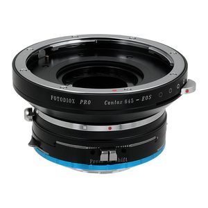 Fotodiox Pro – Adaptador de cambio de montaje del lente Contax 645 (C645) Mount lentes a Fujifilm X-Series sin espejo cuerpo de la cámara