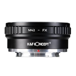 Adaptador de montura de lente XPRO1 K & F Concepto Cobre Anillo Adaptador M42 42 mm Tornillo para Fuji Fujifilm FX X-Pro1 Cámara