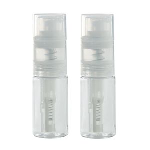 14 ml/0,47 oz Small Claro Fine Mist spray Botella en polvo (2 unidades) + Embudo y bolsa de viaje para polvos Champú, Glitter, Raíz Touch arriba Polvo