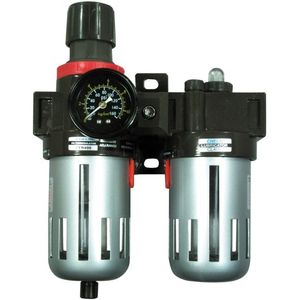 Astro 2616 3/8" Filtro/Regulador y lubricante, con manómetro