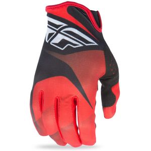 FLY Racing Unisex-Adult Lite guantes (Rojo/Negro/Blanco, Tamaño Mediano)