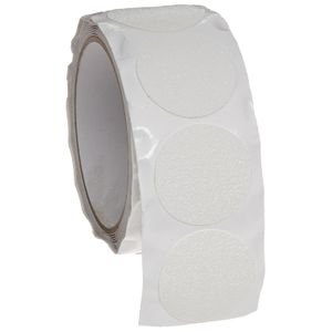 Tenura – Mantel individual antideslizante tina y ducha Seguridad Círculo autoadhesiva, 9 – 4/5 'Roll, Blanco, 1