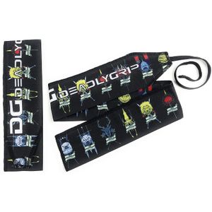 Muñequera Deadly Grip DG. Para máximo soporte de muñeca especial para crossfit, levantamiento de potencia, calistenia y más.