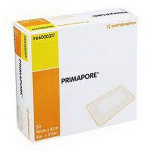 Smith & Nephew Inc Primapore - Vendaje adhesivo no tejido, 11.0 x 4.0 in