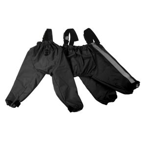 foufou perro 62565 Bodyguard Protective all-weather – Perro pantalones, XL, color negro