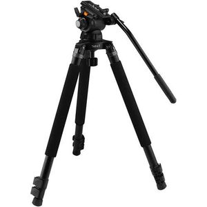 Ikan e-image 760 en aluminio trípode con cabezal de gh03 (3 Secciones, Capacidad de 11lbs, 67" Altura Máxima