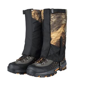 Sanmum - Mallas de nieve para exteriores con patas bajas, resistentes, impermeables, altamente transpirables y elásticas para senderismo, escalada, ca