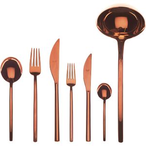 Mepra 39-Piece Due Bronzo cubiertes Set