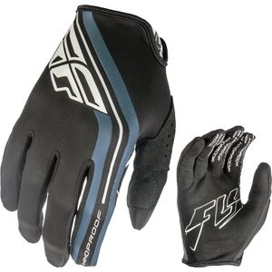 FLY Racing Unisex-Adult resistente al viento Lite guantes tamaño (Negro, 12)