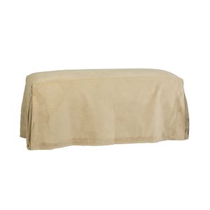 Leffler – hogar 21000 – 26 – 01 – 01 – plisado banco Slipcover, crema