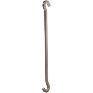 enclume 15-Inch Extension Gancho, uso con bote de techo estante, acero inoxidable