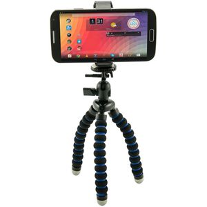 Arkon Soporte universal para smartphone y flexible mini trípode para el iPhone 6s Plus 6 Plus iPhone 6S 6 5S Galaxy Note 5 4 S6 S5