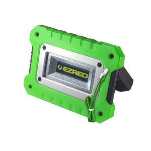 EZ rojo xlm500-gr recargable magnético Logo luz de trabajo, negro/verde