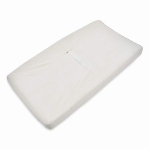 American Baby Company American Baby Company Heavenly Soft Chenille - Funda para cambiador, ajustable, contorneada, color marfil, para niños y niñas