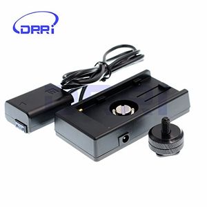 Adaptador de batería placa de montaje f970 para fw50 para sony a7r a6000 a5100 ° cámaras digitales digitales