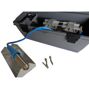seelye 270 – 2001 FCP portawelder Kit con 500 W 120 V Elemento de calefacción y gris funda de transporte, American azul