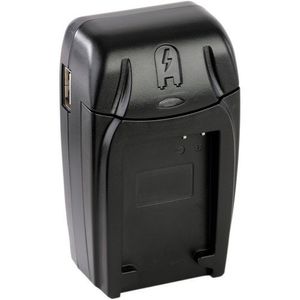 Watson Compact Cargador de AC/DC para EN-EL3/EN-EL3e o NP-150 – Batería para Nikon EN-EL3/EN-EL3e Batería para Fujifilm NP-150 (tipo tipo de batería
