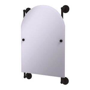Allied latón Prestige Que Nueva Colección arched parte superior Frameless Rail Mounted Espejo – pqn-27 – 94 -, PQN-27-94-ORB