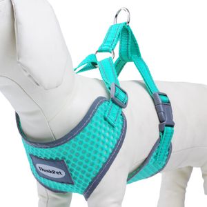 ThinkPet Arnés reflectante y respirable para perro, de malla suave y respirable