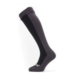 SEALSKINZ Calcetines unisex impermeables para clima frío hasta la rodilla