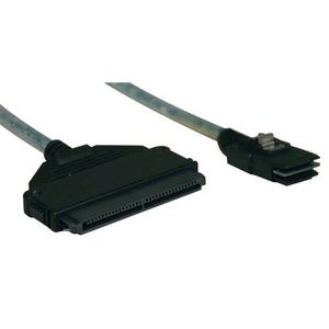 Tripp Lite Internal SAS Cable, Mini-SAS (SFF-8087) a 4-in-1 32pin (SFF-8484), 18-in. (0.5 m) (S510 – 18 N)
