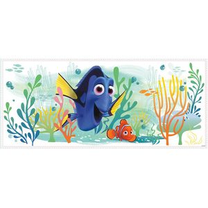 RoomMates rmk3220gm Finding Dory y Nemo Peel and Stick Giant Wall Graphic
