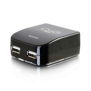 C2G/Cables To Go 29346 2-Port USB Superbooster Dongle receptor