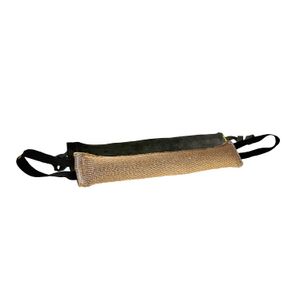 Dean & Tyler – Bundle de 2 Tugs para mascotas, yute y piel, 24-inch por 4-inch