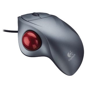 Logitech Trackman Wheel óptico (Plata)
