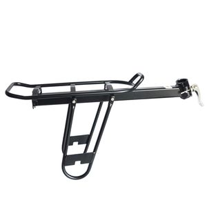upanbike Montaña para Bicicleta Seatpost Quick Release Alloy Rear Rack Carrier Alforja con Side Proteger Marco