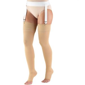 truform Open Toe, Thigh High 20 – 30 mmHg Medias de compresión (, 0866-XL, 1, 1
