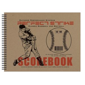 Libro de béisbol perfecto con reglas e instrucciones de puntuación: resistente. Ideal para béisbol juvenil y adulto. (1 libro)