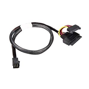 DiLinKer - Cable SSD NVMe HD Mini-SAS(SFF-8643) a U.2 (SFF-8639)
