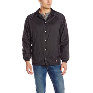Chaqueta De Nylon Frontal A Presión Dickies Para Hombres,...