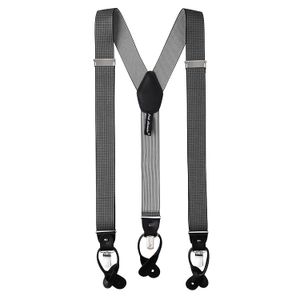 Jacob Alexander - Sujetadores de piel convertibles para hombre, diseño en forma de Y-Back