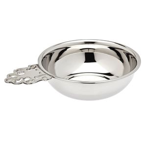 Bañado En Plata Bebé porringer