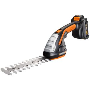 Worx WG801.9 - Cizalla para desbrozadora (20 V), Batería de 20 V + cargador incluido
