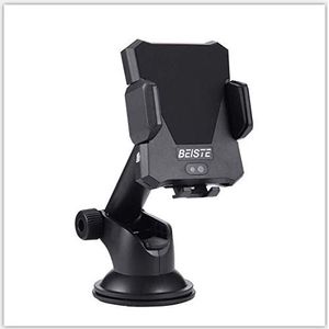 Wireless Car Charger QI 10W Automatic Clamping of The Instrument Panel and Ventilation Phone Holder Holder Including chargerCompatible with iPhone 8 X