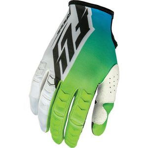 Fly Racing unisex-adult Kinetic guantes (lima/blanco, talla 8)