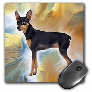 3dRose LLC 8 x 8 x 0.25 inches Mouse Pad, miniatura Pinscher (MP _ _ _ _ _ _ _ _ _ _ 3968 _ _ _ _ _ _ _ _ _ _ 1)