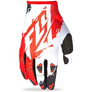 Fly Racing unisex-adult Kinetic guantes (rojo, blanco, talla XXXL)