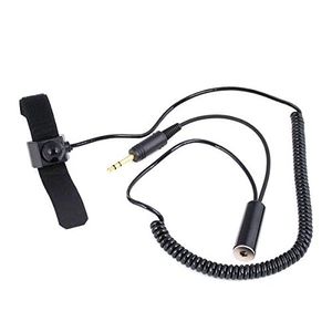 Rugged Air PTT-VM2-AV - Cable de bobina de botón para auriculares e intercoms de aviación