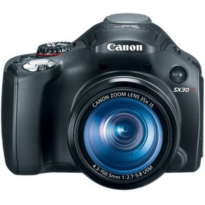 Canon SX30IS 14,1 MP cámara digital con zoom gran angular Estabilizado de imagen óptico 35 x y 2.7 inch Wide LCD (Antiguo Modelo)