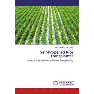 Transplantadora de arroz autopropulsada una mejor alternativa que el trasplante manual