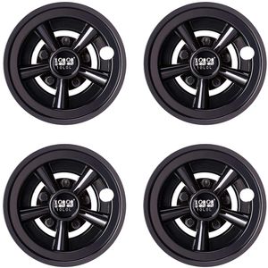 10L0L - Juego de 4 tapacubos para carrito de golf SS para Yamaha Club CAR EZ-GO Par Car 8"