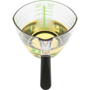 T-Fal Ingenio líquido taza de medir, color negro