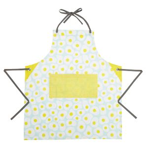 Makers Collective 100% delantal de algodón, 28" x 32", multicolor