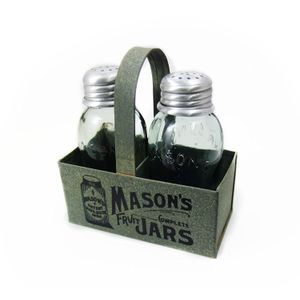 Mason 's tarros Box Sal y pimienta Caddy