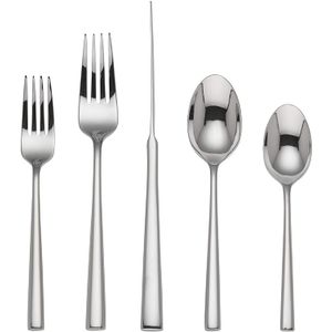 Kate Spade New York Malmo – 5-Piece inoxidable cubiertes Place Setting